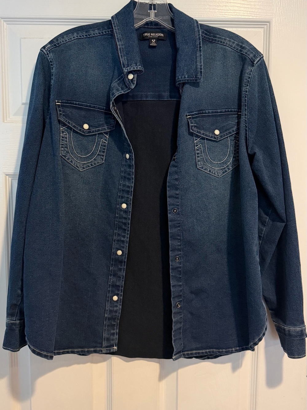 True Religion Dark Blue Denim Jean Jacket